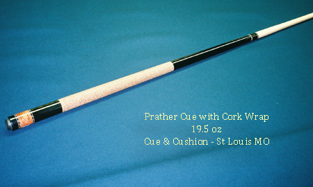 Prather Cue with Cork Wrap